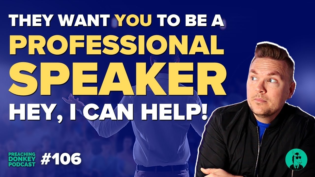 Be a Professional Speaker (Pastor Expectations 1 of 7)