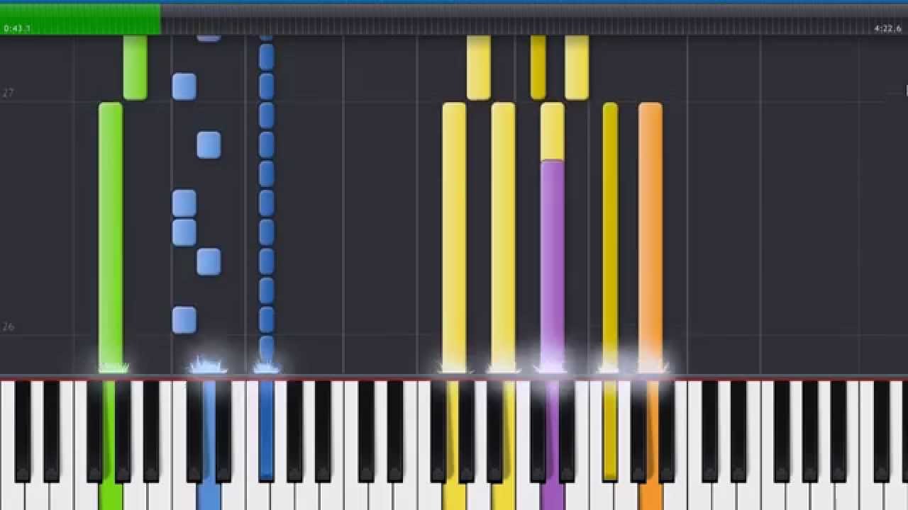 (I Just) Died In Your Arms- Cutting Crew (Synthesia/MIDI Cover)