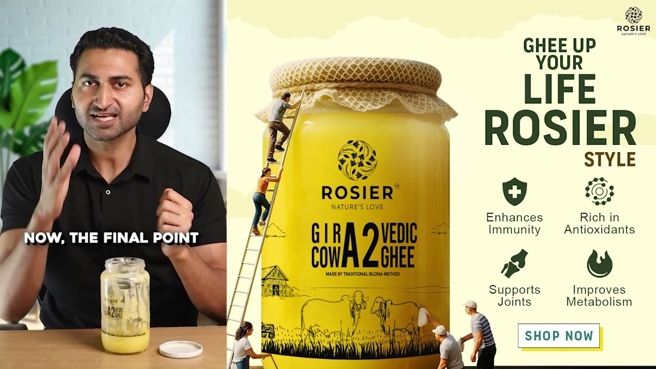 A Spoon of Tradition: Bilona Ghee from Rosier| Rosier Foods Insight |A2 DESI GHEE