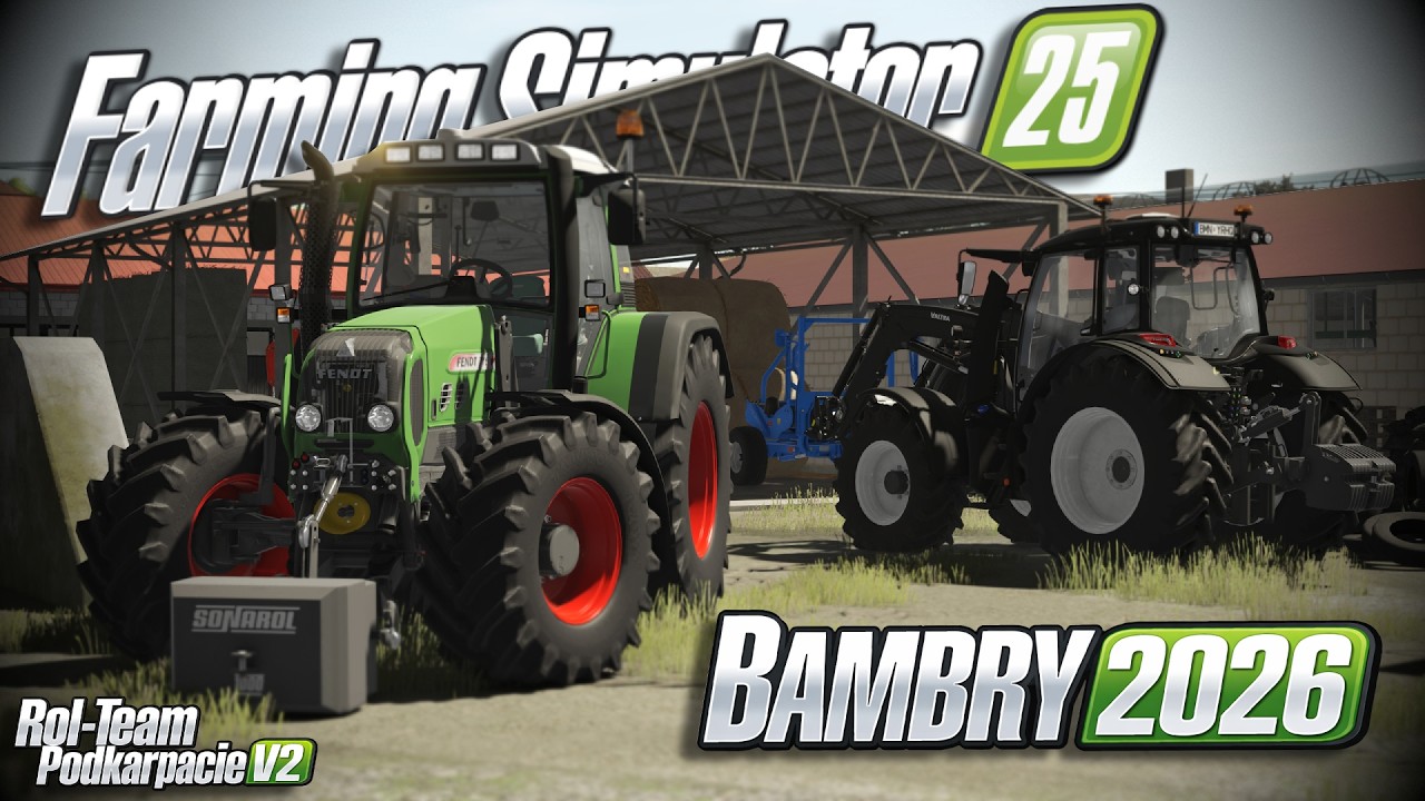 ✅BAMBRY 2026 #1!😮PREZENTACJA MASZYN & GOSPODARSTWA🔥Pierwszy Odcinek!🔥Farming Simulator 25🔥ZKP TEAM✅
