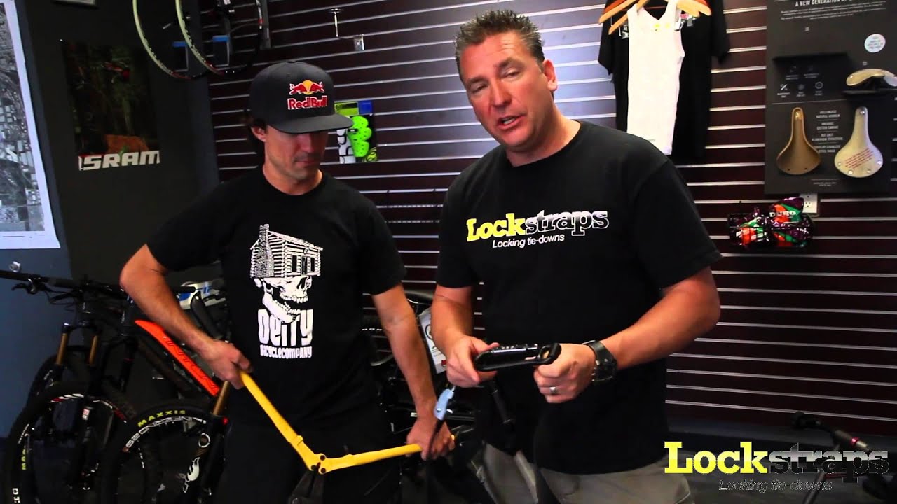 Ronnie Renner with Lockstraps Locking Tie Down Straps