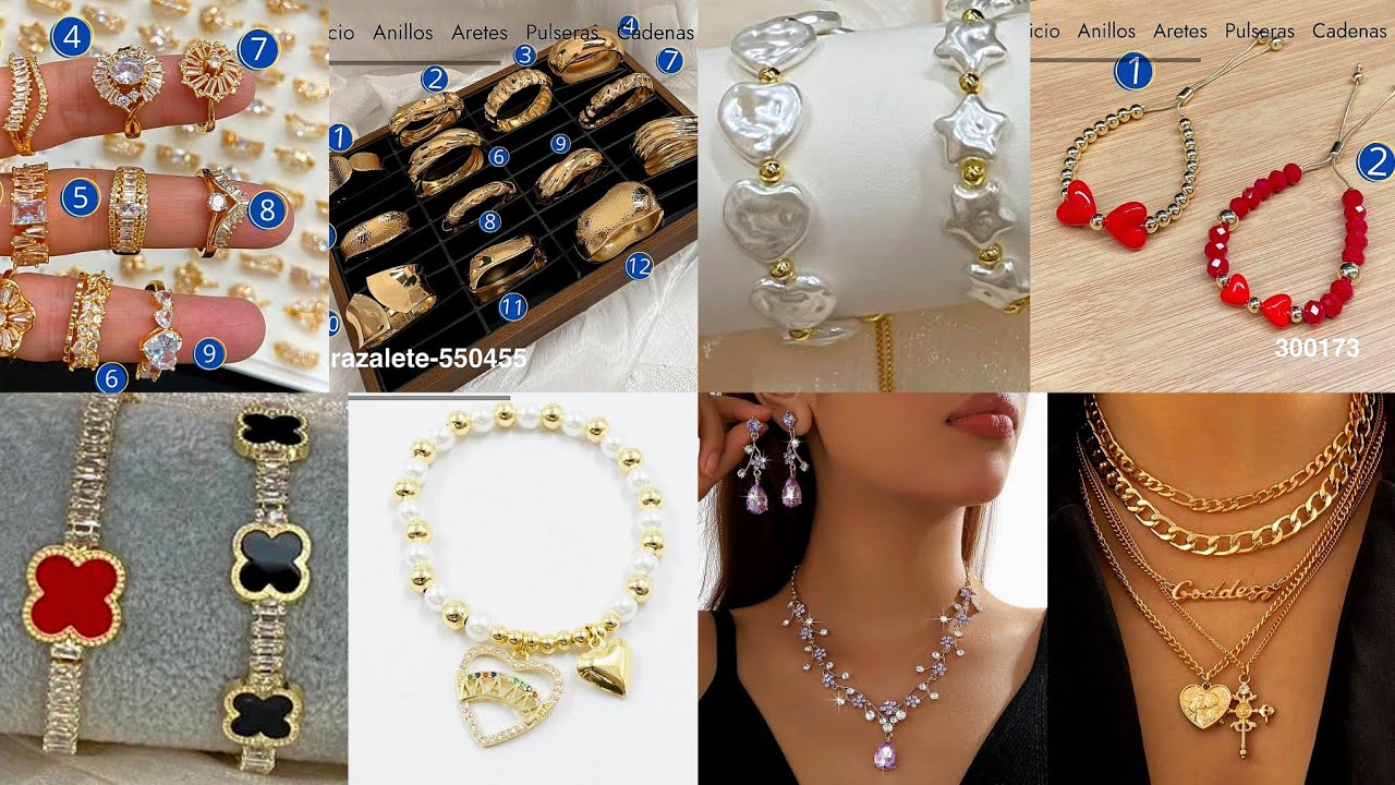 💎 INCREÍBLE joyeria de Huggies, oro laminado, Acero Inoxidable | GRANDES DESCUENTOS | Distribuidor 