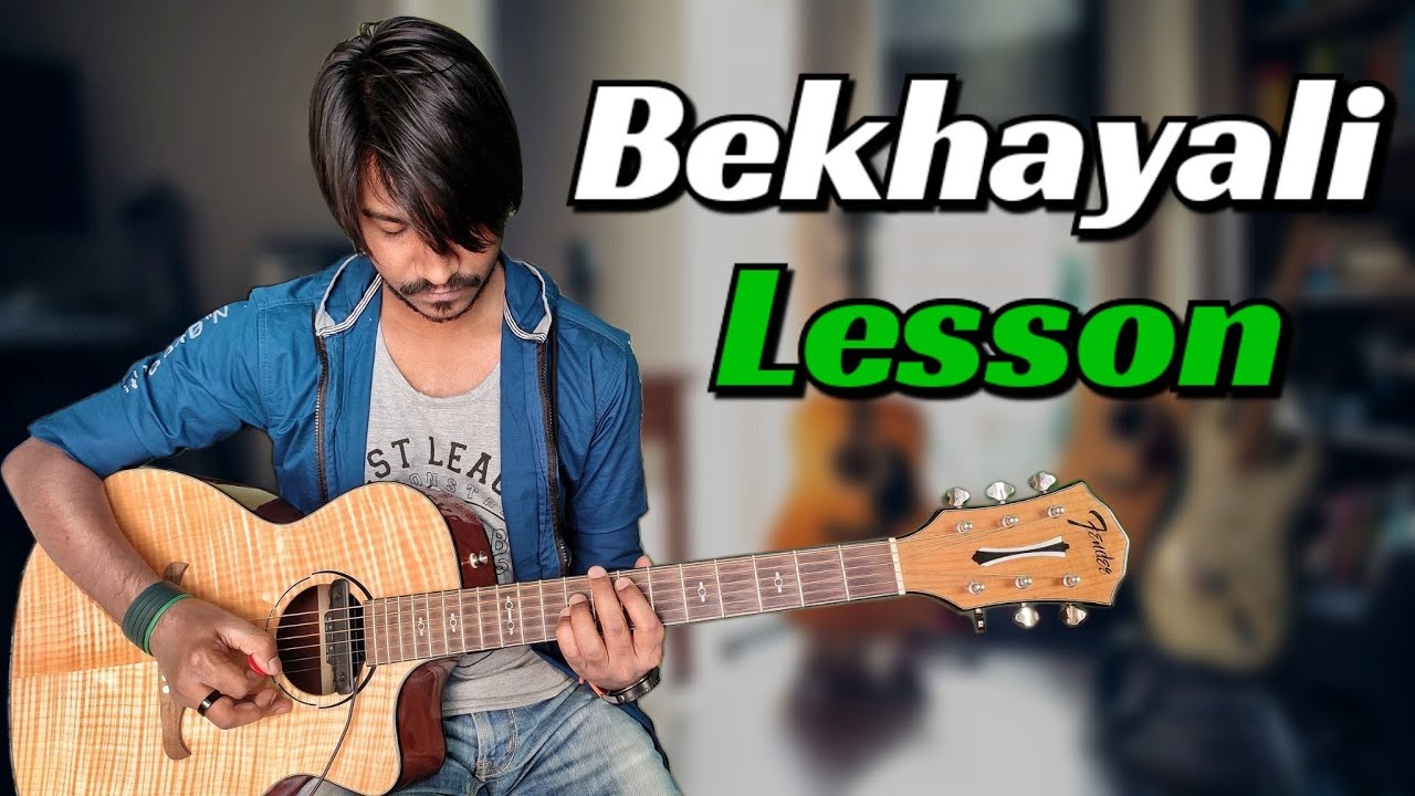 Bekhayali Guitar Tabs (100% Accurate) Kabir Singh | Crimson Guitar