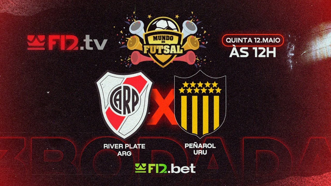 RIVER PLATE (ARG) x PEÑAROL (URU) - Copa Mundo do Futsal F12.bet Sub-21 2022