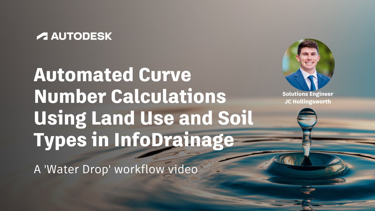 Automated Curve Number Calculations Using Land Use and Soil Types in InfoDrainage