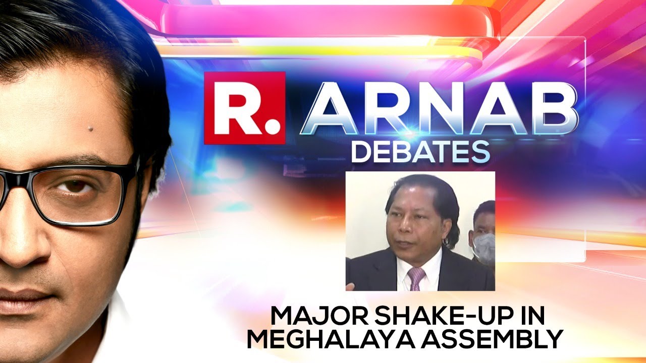 12 Meghalaya MLAs Joining TMC A Sign Of Trinamool's Strength Or Congress' Weakness? | Arnab Debates