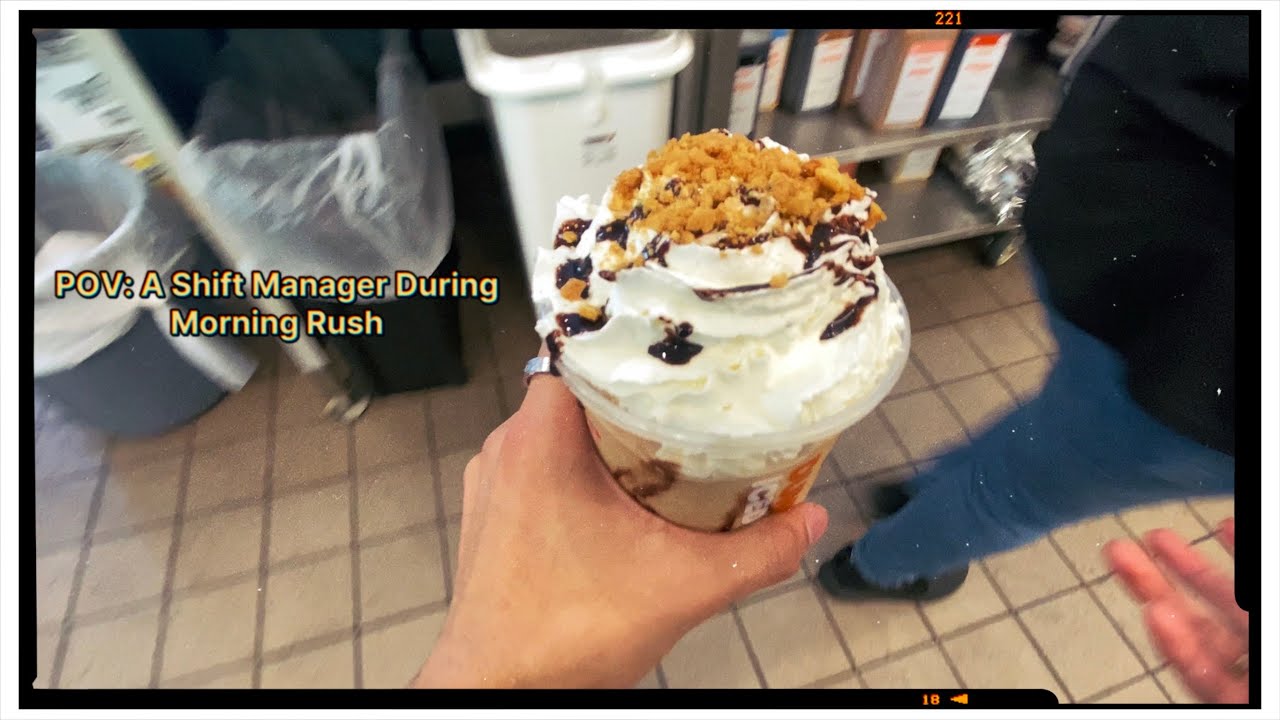 POV of a Dunkin Shift Manager Working With General Manager