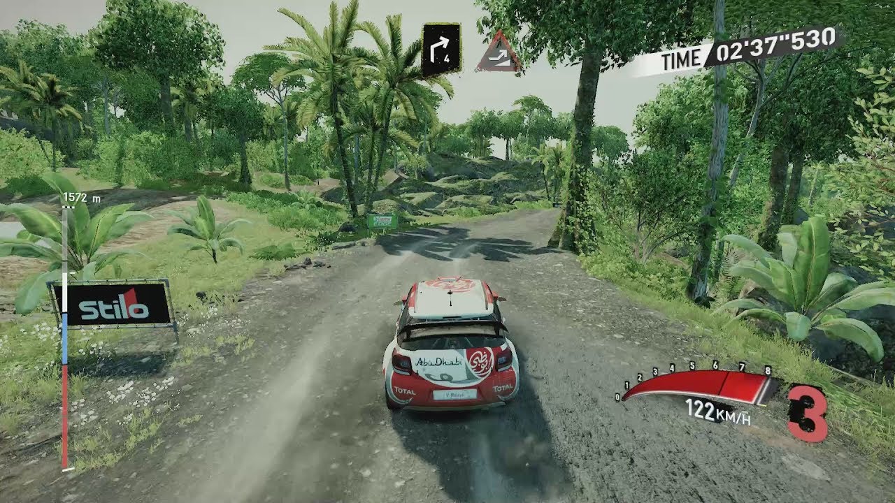 V-Rally 4 - Malaysia Rally Stage 1 in under 3:20 (Top Leaderboard Run)