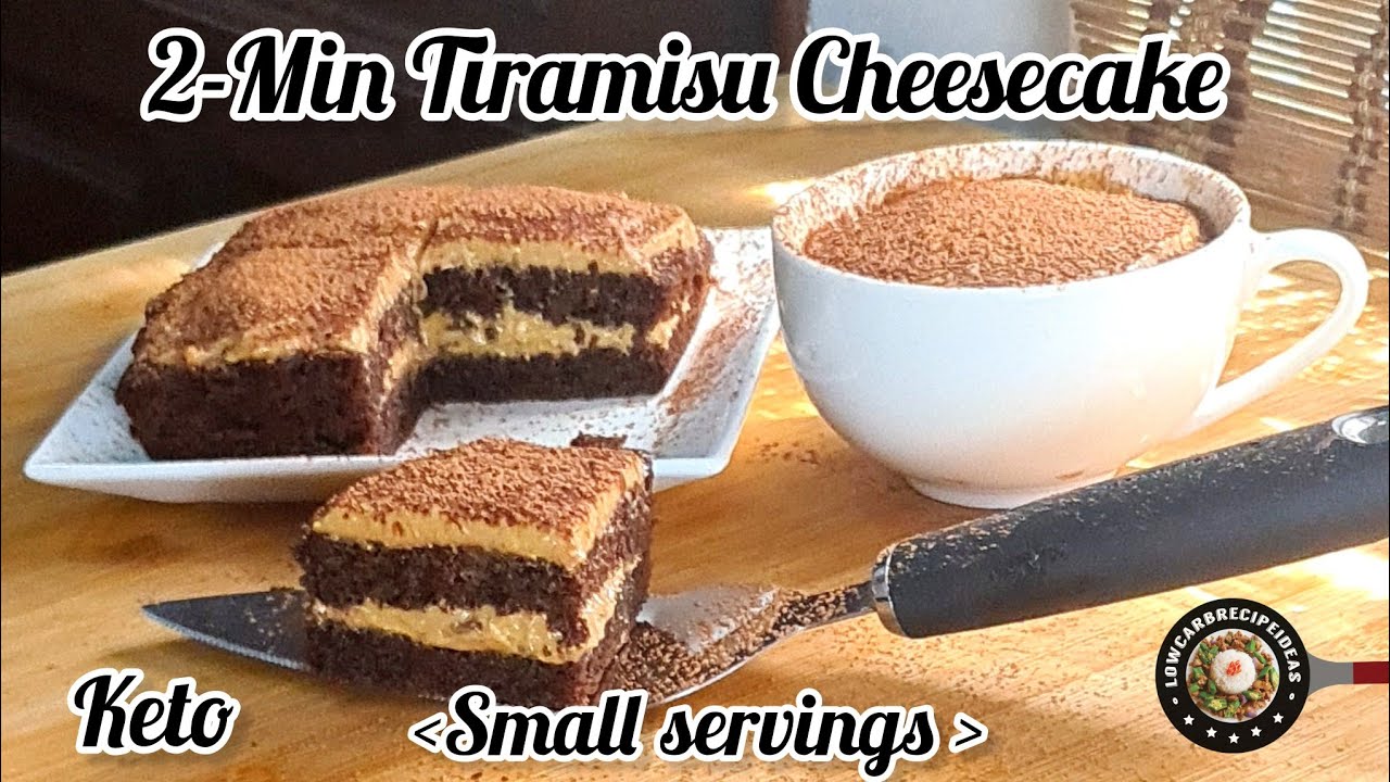 2-Min Keto Tiramisu Cheesecake | Soft, Moist & Rich | So flavorful | Incredibly delicious