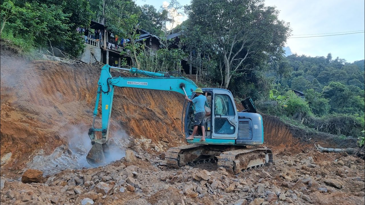 The Most Important Job Before Building a House Is Leveling the Finished Ground l Forest Farm 