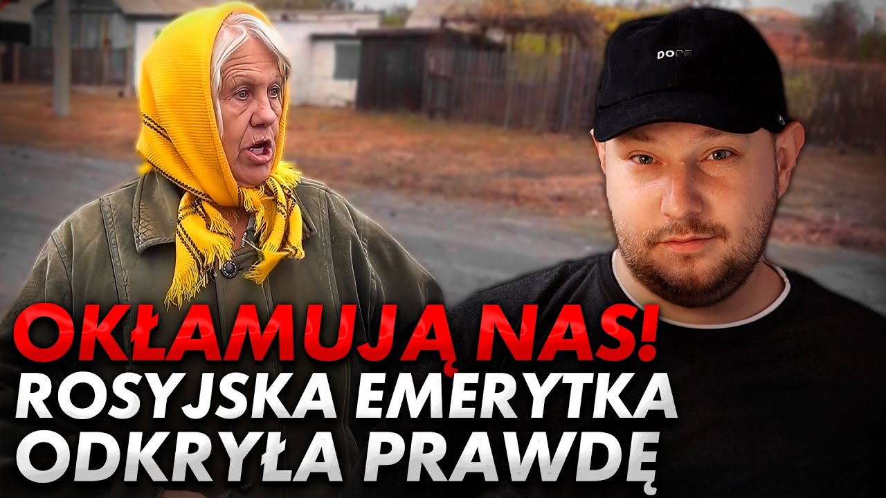 Rosyjska babcia przeklina państwo, ale głosuje na Putina!