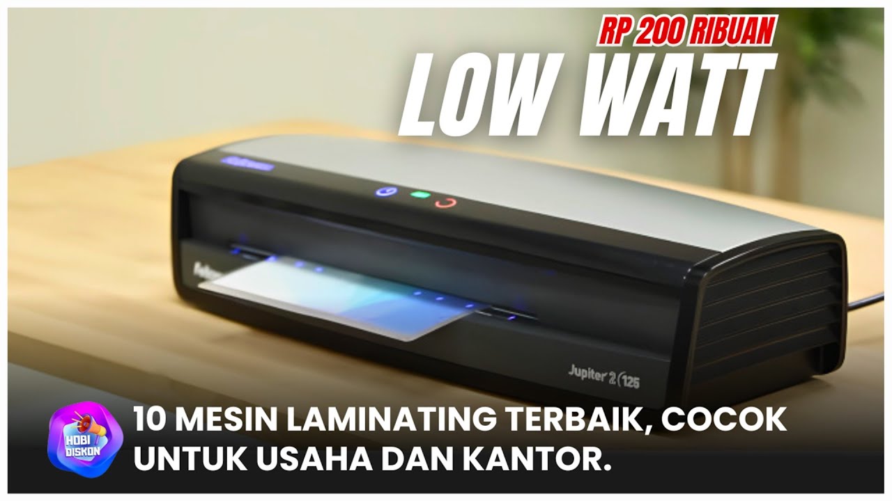 10 Rekomendasi Mesin Laminating Terbaik 2024 – Cocok Untuk Usaha dan Kantor