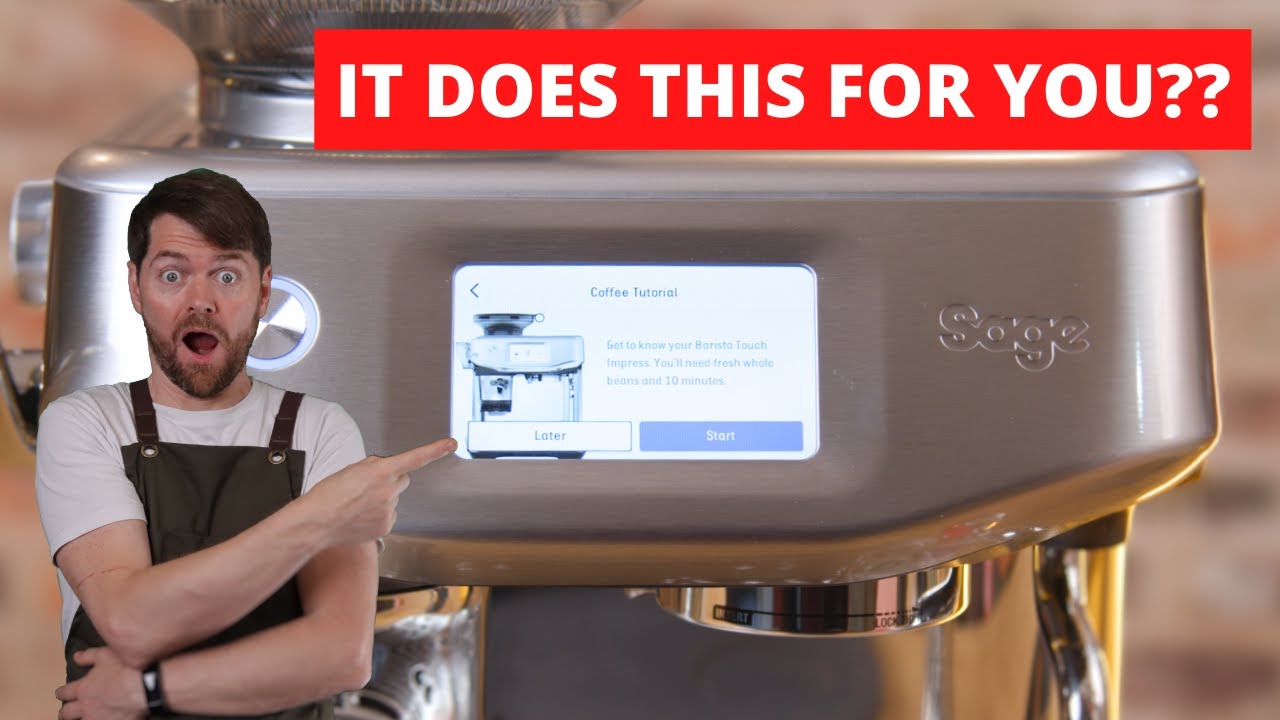 Sage (Breville) Barista Touch Impress. Насколько полезны советы бариста?