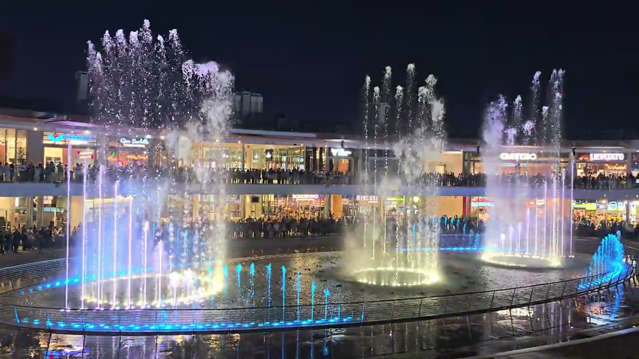 Maximall Pompei giochi d'acqua