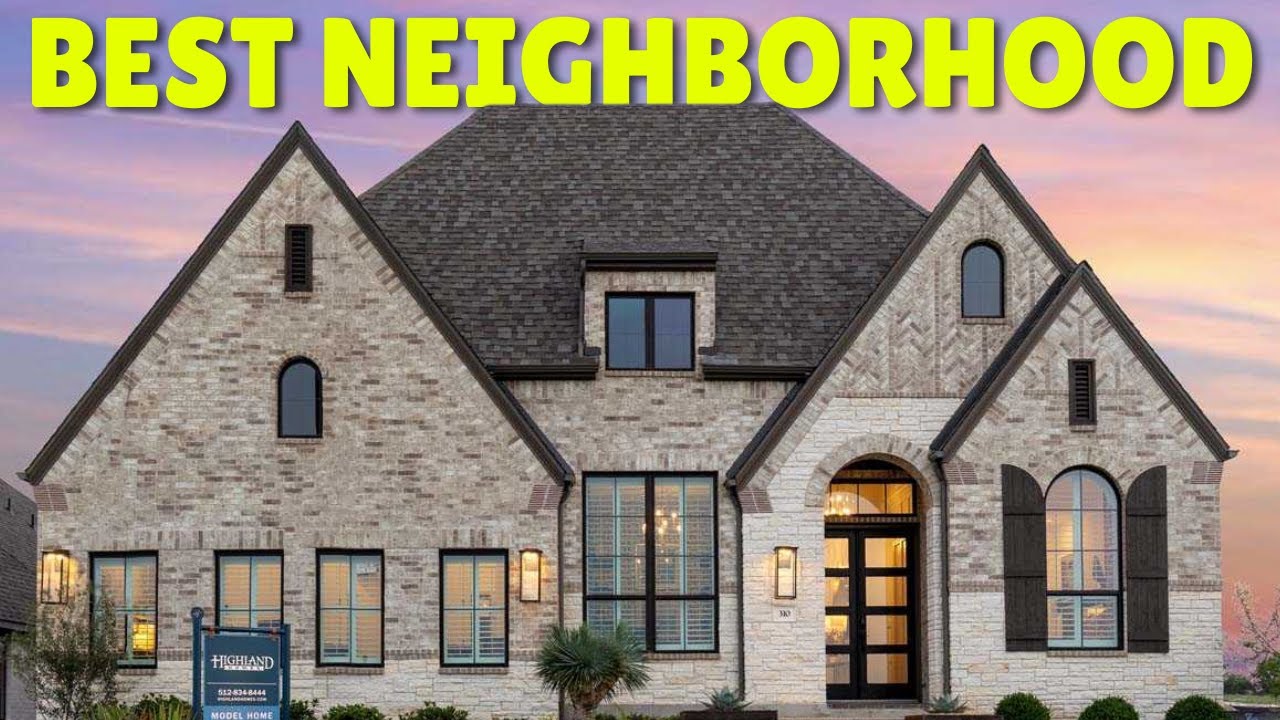 Luxury Homes in New Braunfels' BEST Neighborhood *Mayfair Community*