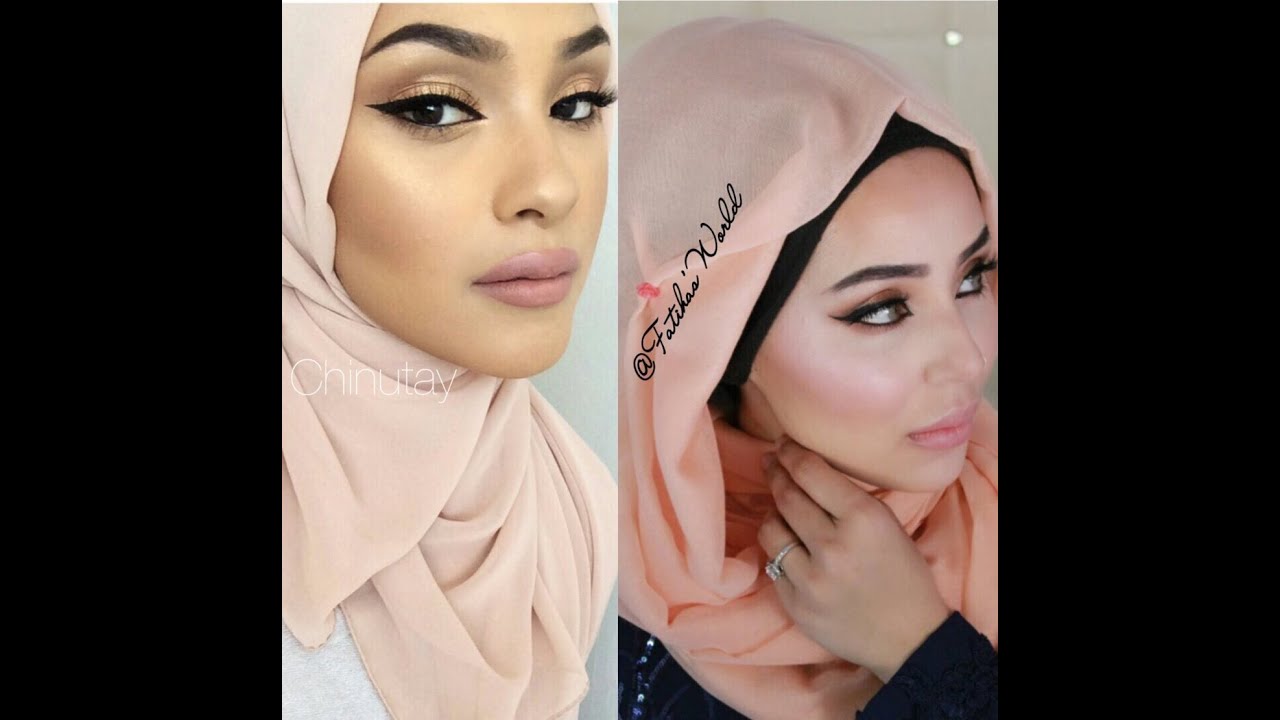 EID Makeup! : Peachy Melon!  + Collab With Fatihasworld
