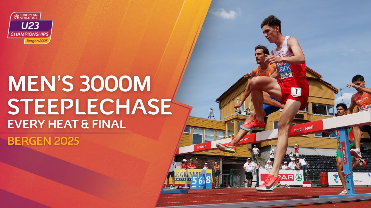 Barrier Breakers! 💥 EVERY Heat & Final of the Men&rsquo;s 3000m Steeplechase | Bergen 2025
