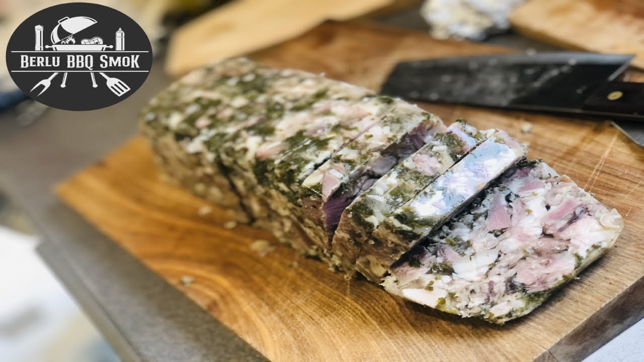 Fromage de tête (recette artisanal).