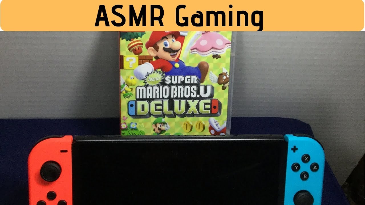 ASMR Soft Spoken | Gaming Super Mario Bros. U Deluxe