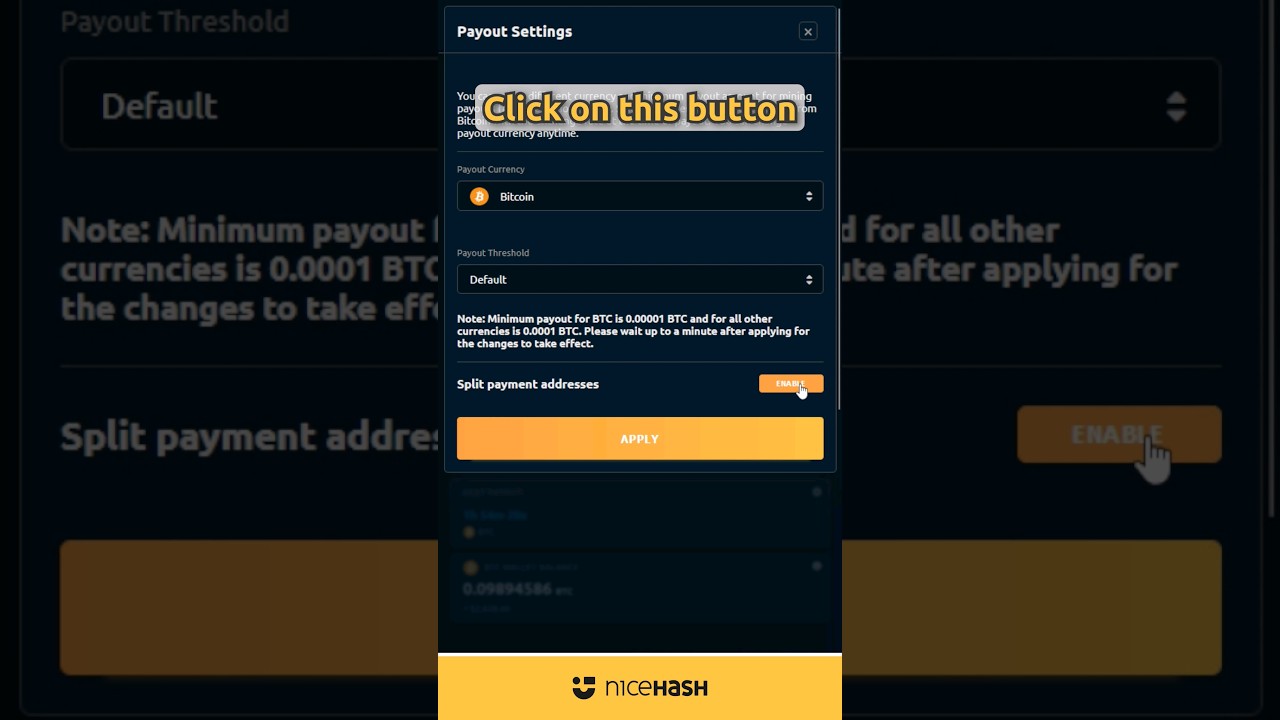 Новое в NiceHash: разделение прибыли и автоматический вывод средств