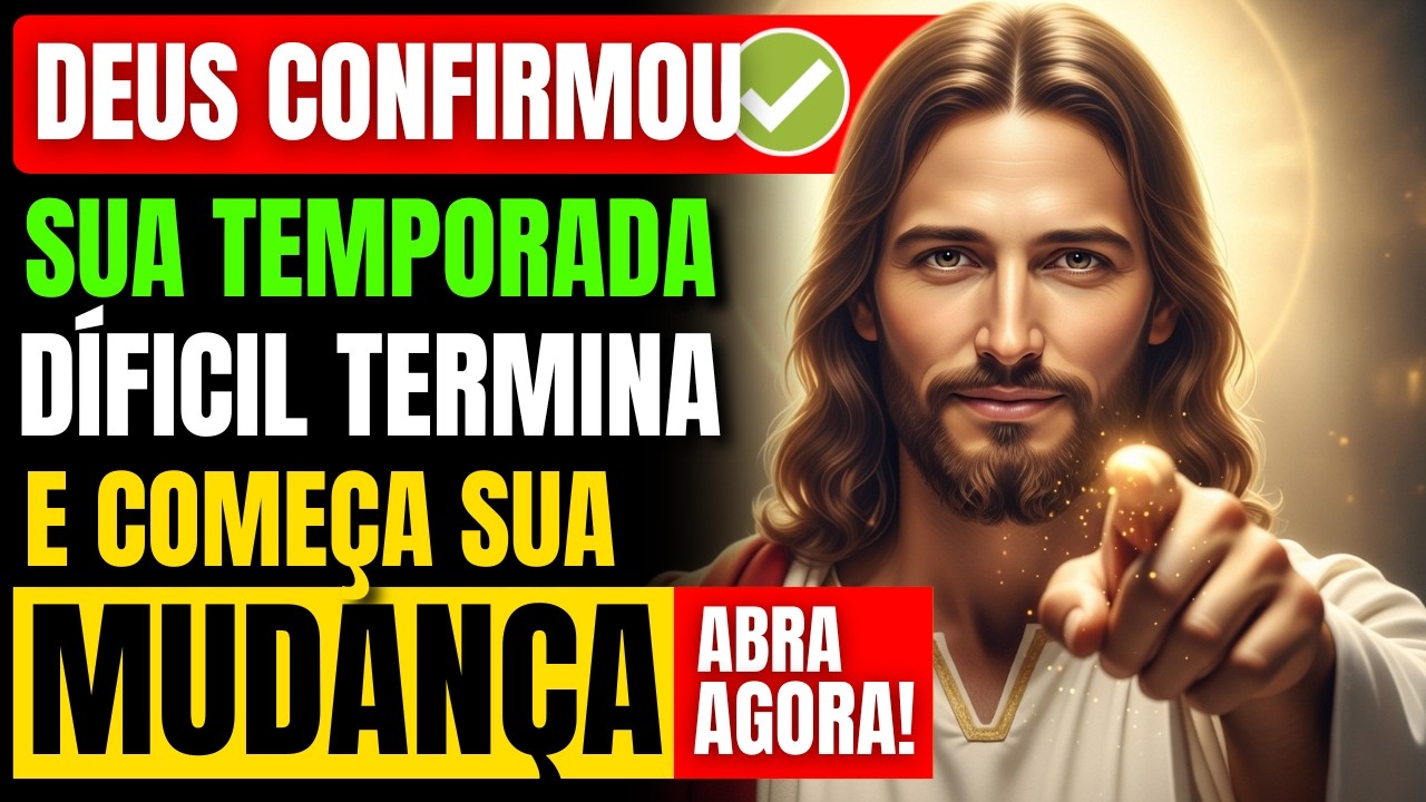 DEUS DIZ: FILHO, ESTA DECISÃO VAI MUDAR TUDO HOJE ⚡