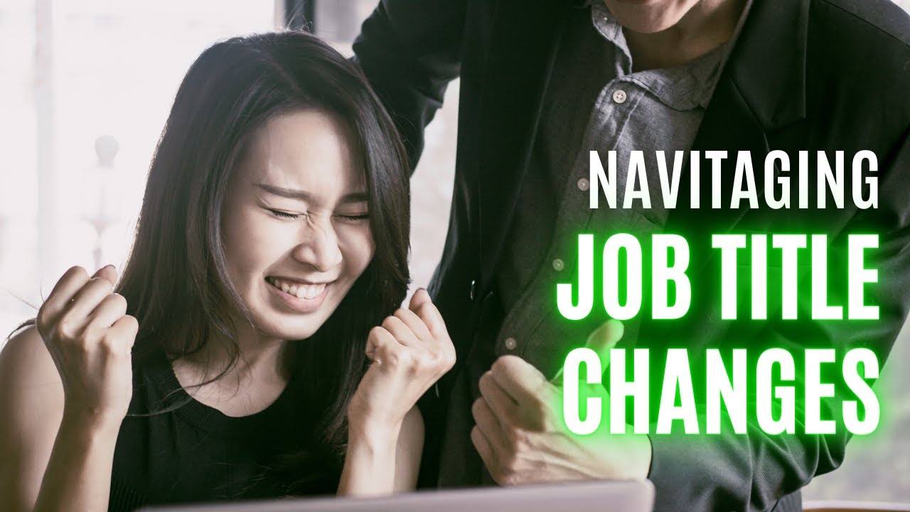 Strategies for Changing an Employee's Job Title   #hr #humanresources #jobtitle