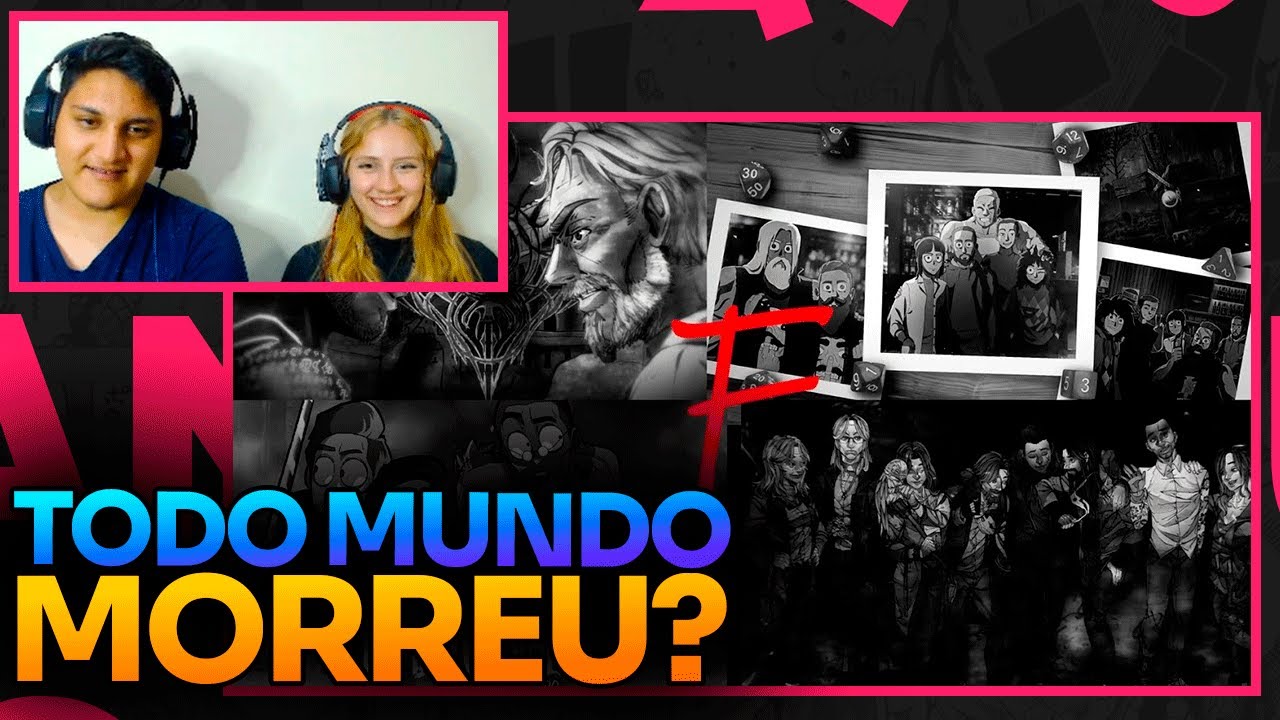 REACT EM CASAL - Todas as mortes de players em ordem paranormal