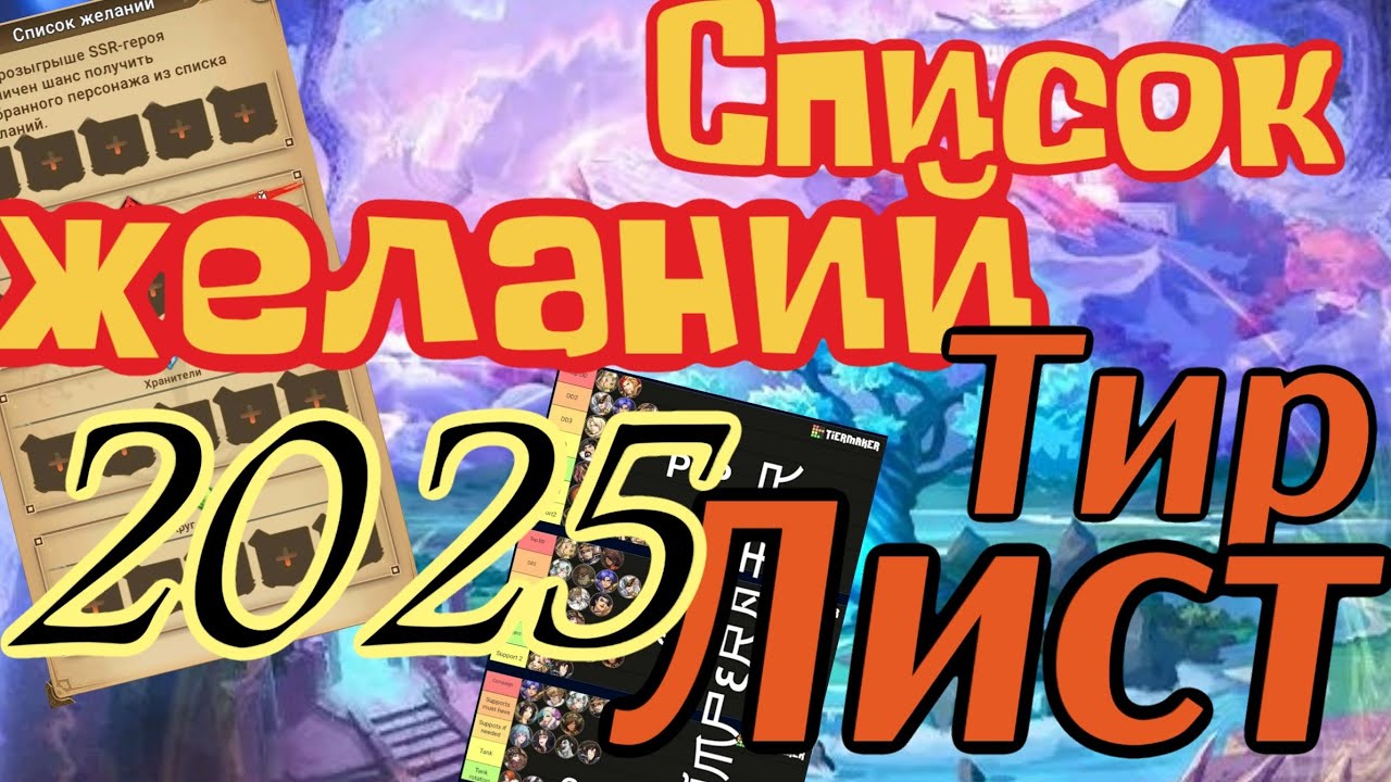 Mythic Heroes, Список Желаний, Тир Лист 2025, Тесты, Обзор, Новости, Советы