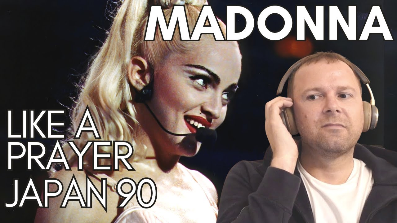 MADONNA - LIKE A PRAYER (JAPAN Blond Ambition Tour Reaction)