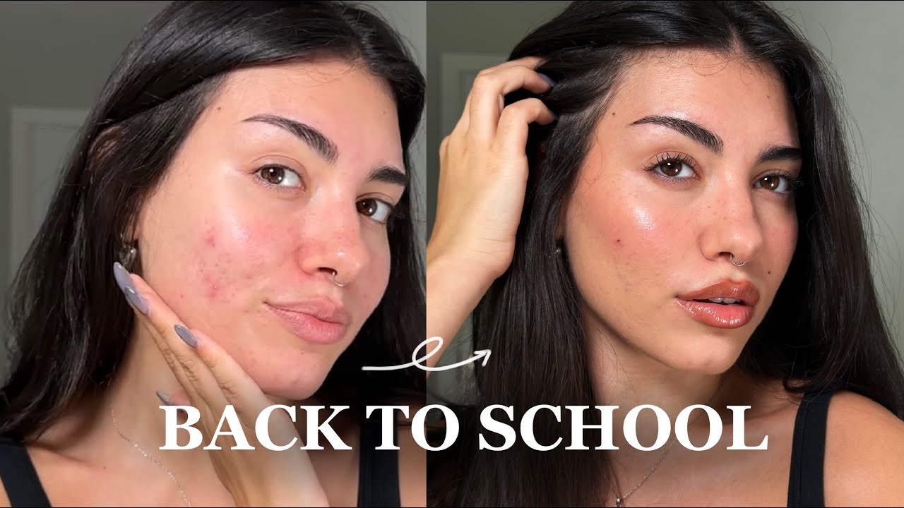 realistic back to school makeup tutorial