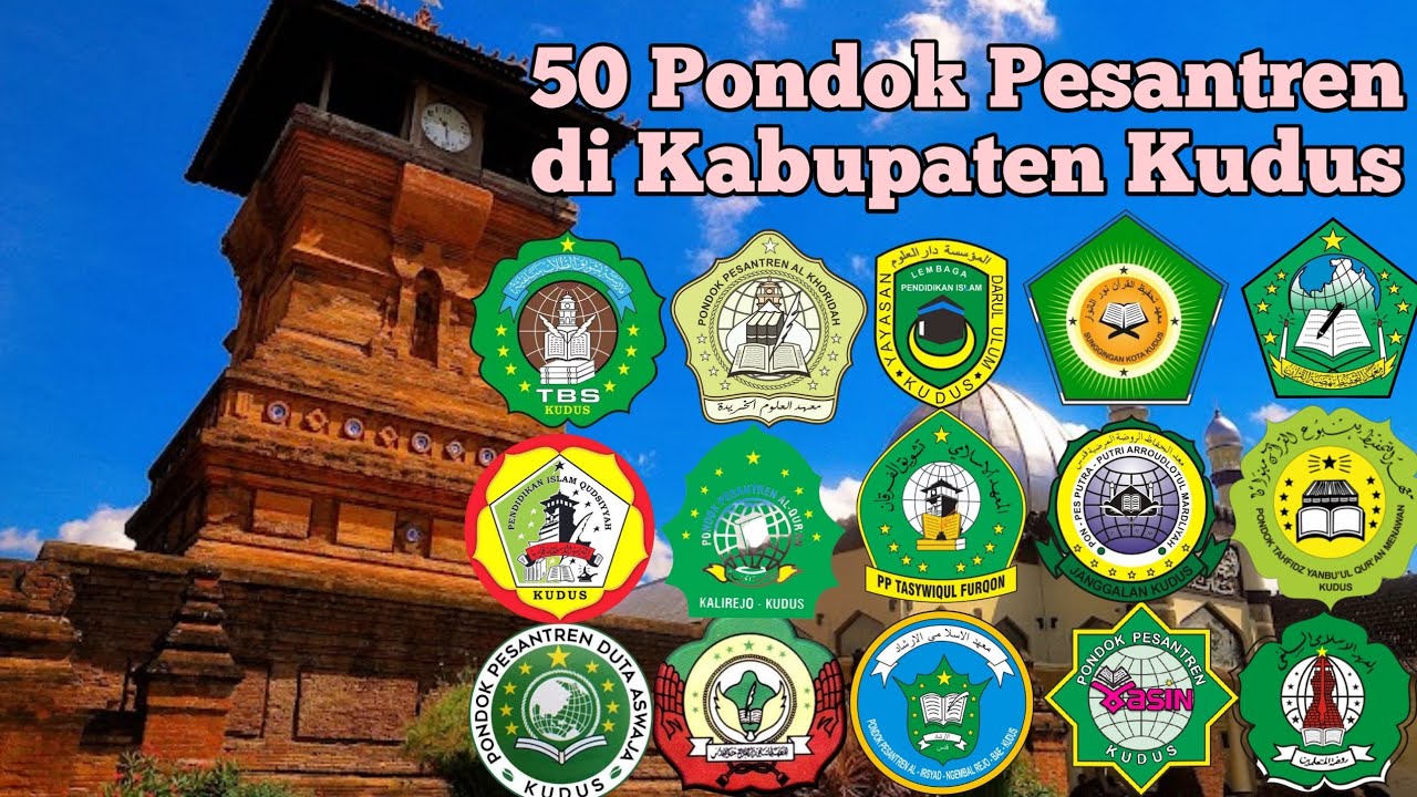 50 PONDOK PESANTREN DI KABUPATEN KUDUS BESERTA ALAMATNYA|Part 1