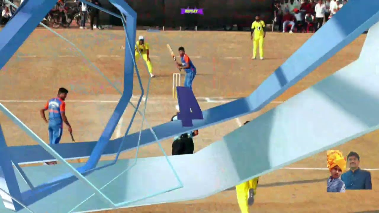 BALAJI CLUB RAJKOT VS DELHI DHAMAKA MATCH AT ADHYAKSHA CHASHAK 2024 NANDAL
