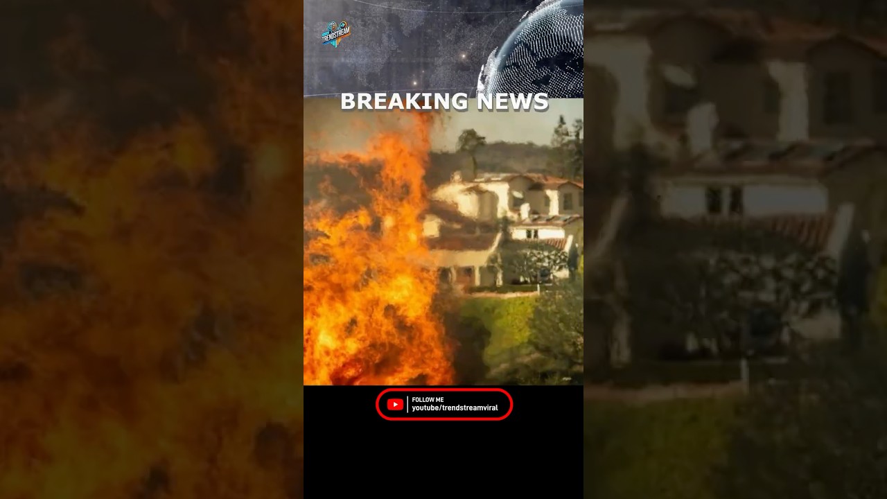 LA WildFire | Hollywood Hills fire forces more evacuations | Los Angeles County | #trendstream