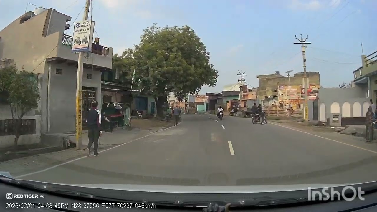 Redtiger dash cam A6  front camera