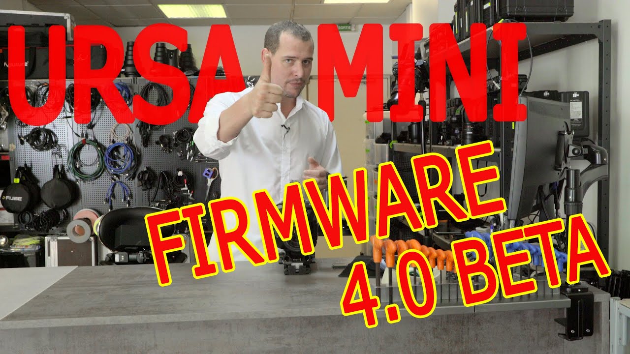 URSA MINI Firmware 4 0 Blackmagic Beta