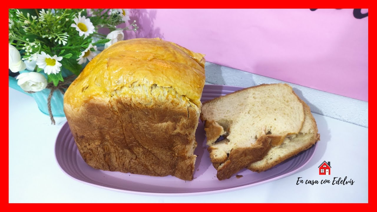 🍞Brioche o Pan Dulce en Panificadora Moulinex