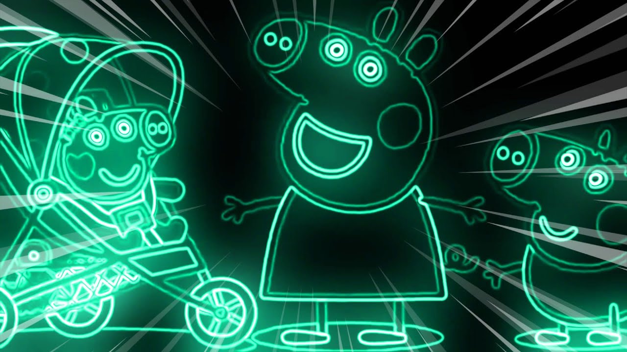 Peppa Pig New Intro Evie Vocoded To Electronic Sounds, Home Resonance, and Axel F, Better Off Alone