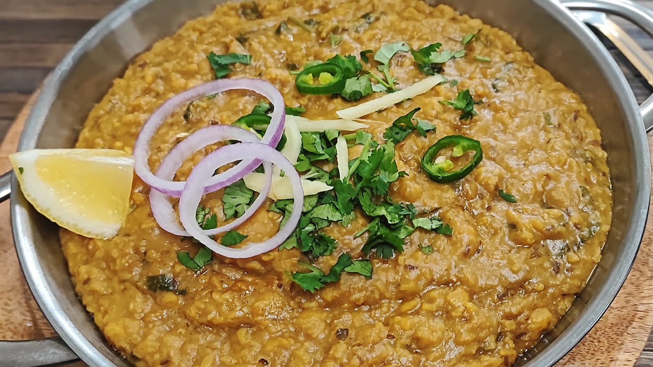 recette  célèbre de lentilles ( Lalla Musa dal du Pakistan)