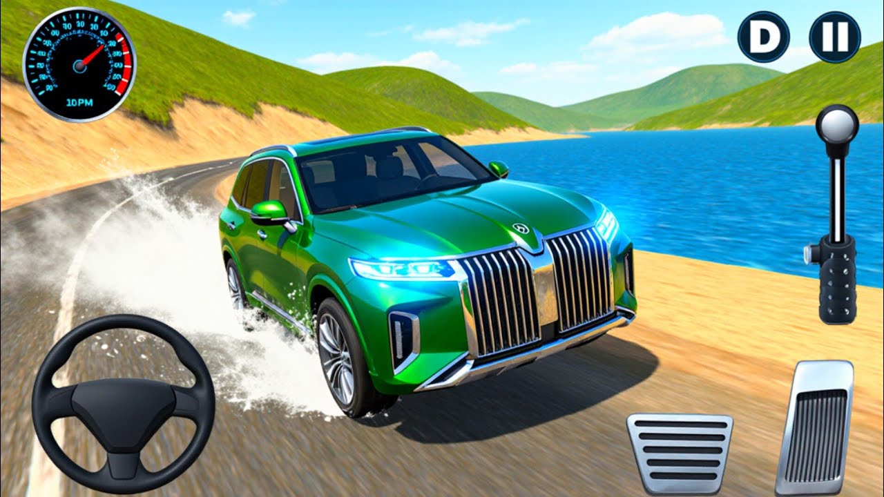Offroad 4x4 BMW X6M Drive 3D - Extreme SUV Hummer Driving Simulator - Android GamePlay 