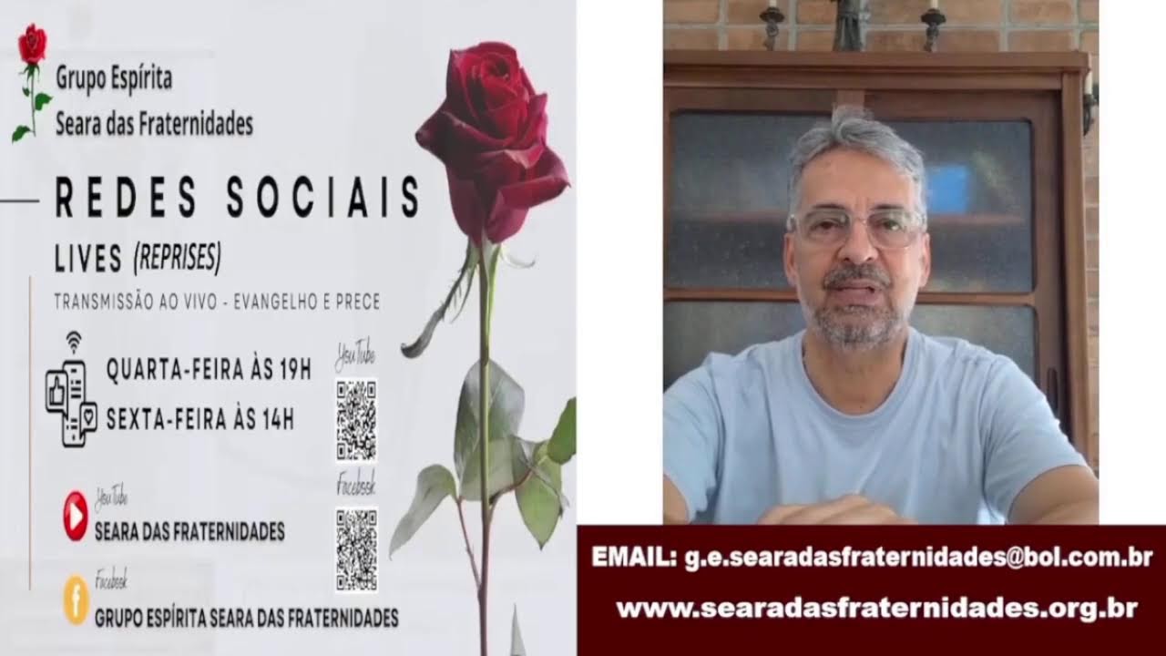 (REPRISADO QUARTA-FEIRA - 28/01/2026 ás 19 horas) - Evangelho e Prece 27/08/2025 - Jové Juvêncio