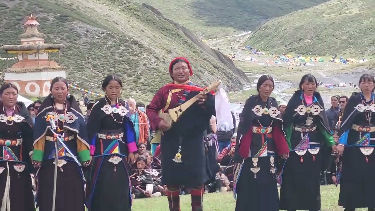 DOLPO FOLK  DANCE || SHEY MONASTERY