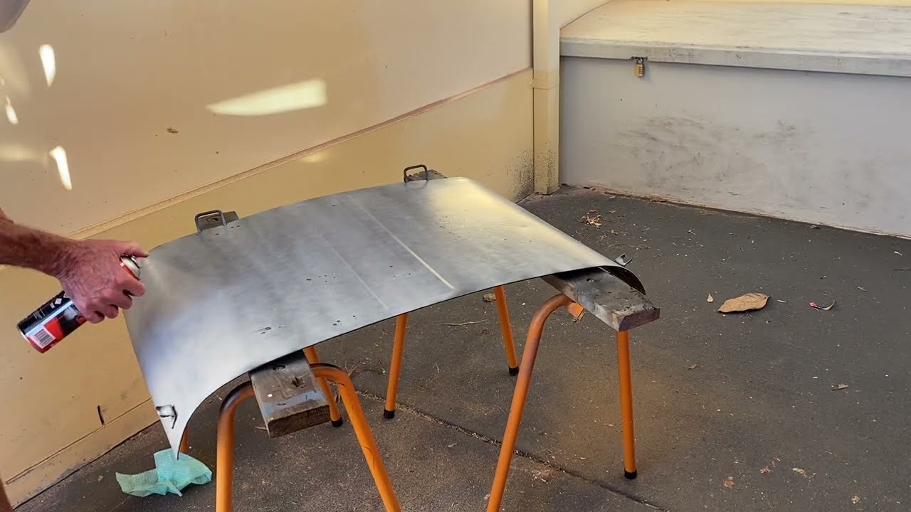 Mini Moke part 8 - Restoring the Bonnet