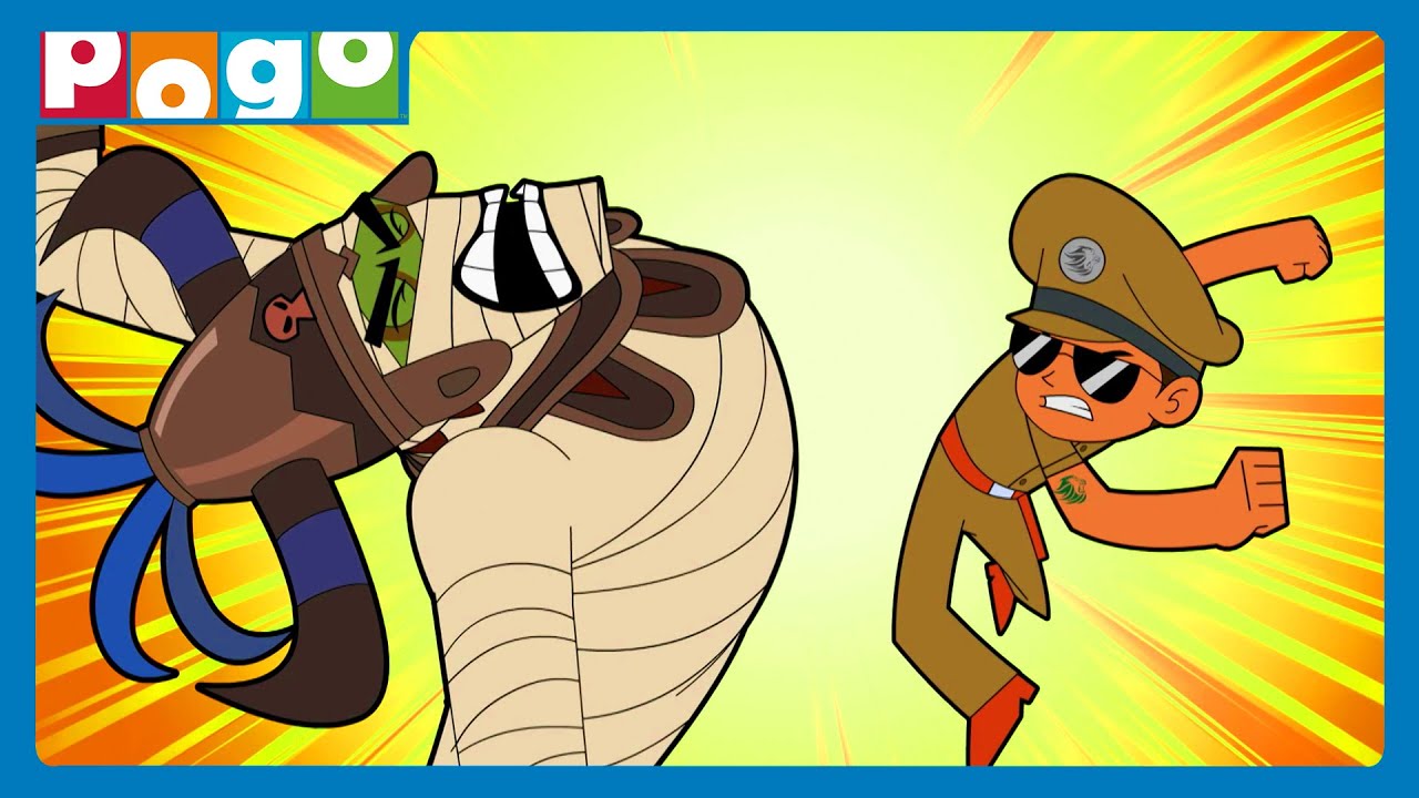 Little Singham 🦁| Mirchinagar Ka Sher Officer! 🦁| Panja Attack | Cartoon for Kids ✨| @PogoChannel
