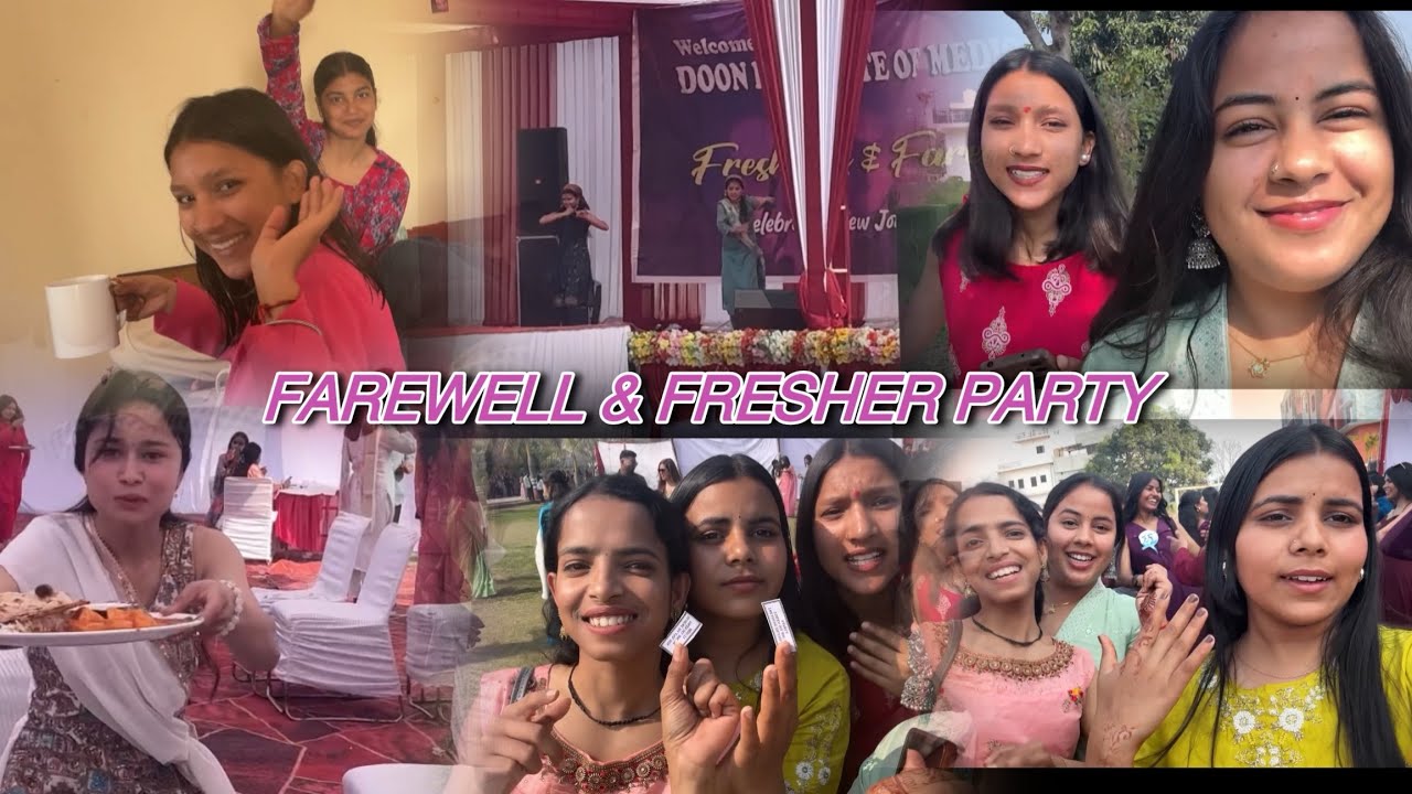Juniors fresher party ✨🥳 | Dance . Fun . Memories | #trending #youtube #college #freshers #dims