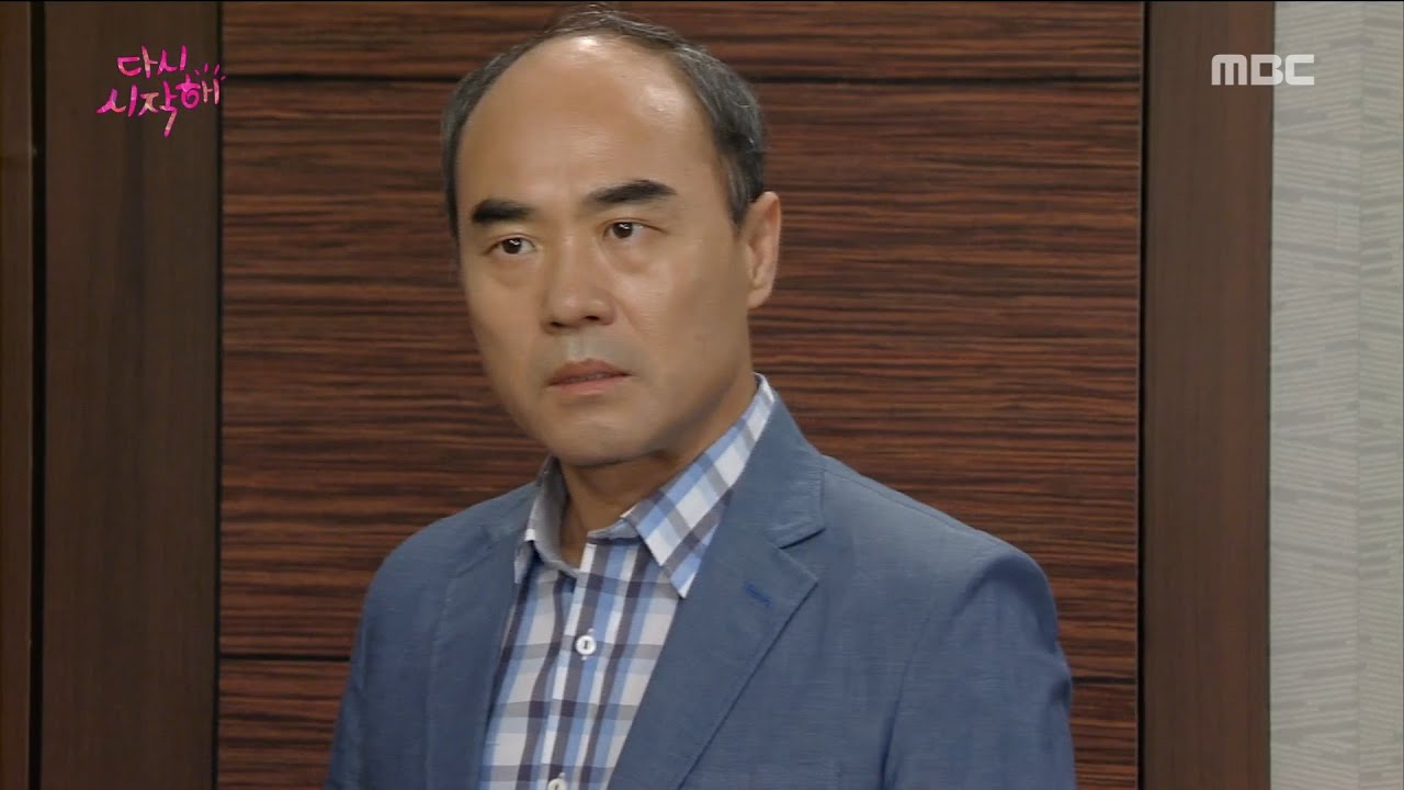 [Let's start again] 다시 시작해 42회 - Gang Sinil front warning to Jeon No-min 20160719