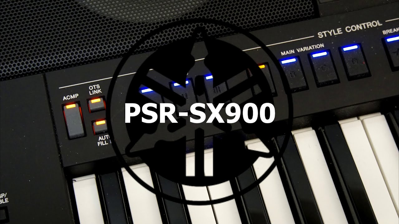Yamaha PSR-SX900. Hoor je het ruisen der golven van The Sunstreams uit 1979.