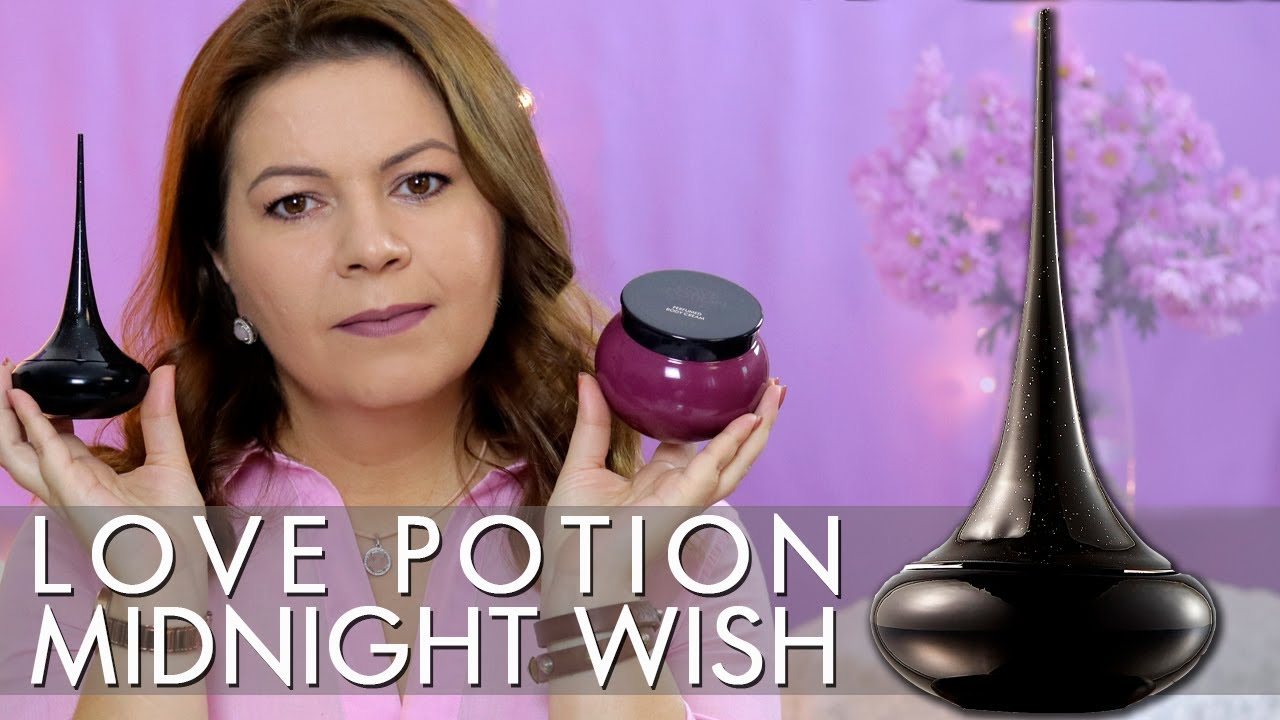 Love Potion Midnight Wish Лав Поушн Миднайт Уиш парфюмерная вода 35934 крем для тела 36093 Орифлэйм
