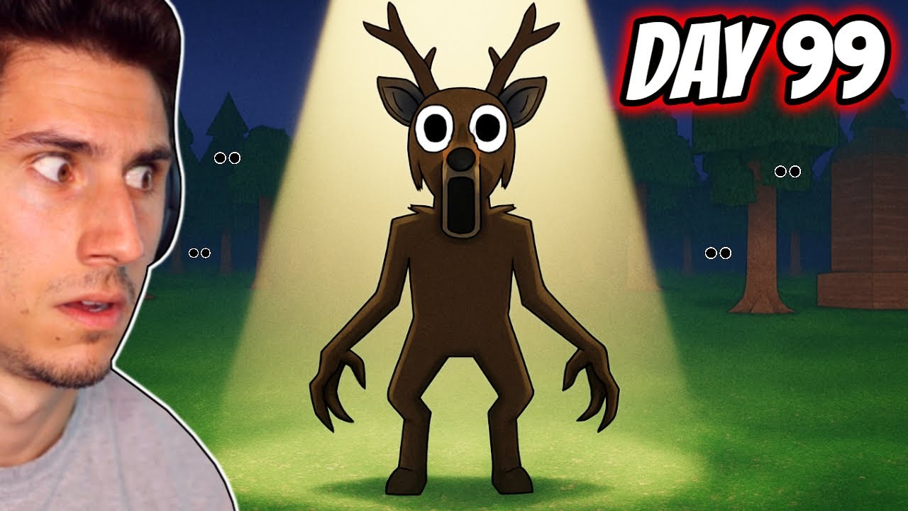Can I Survive 99 Days in Roblox The Forest?!