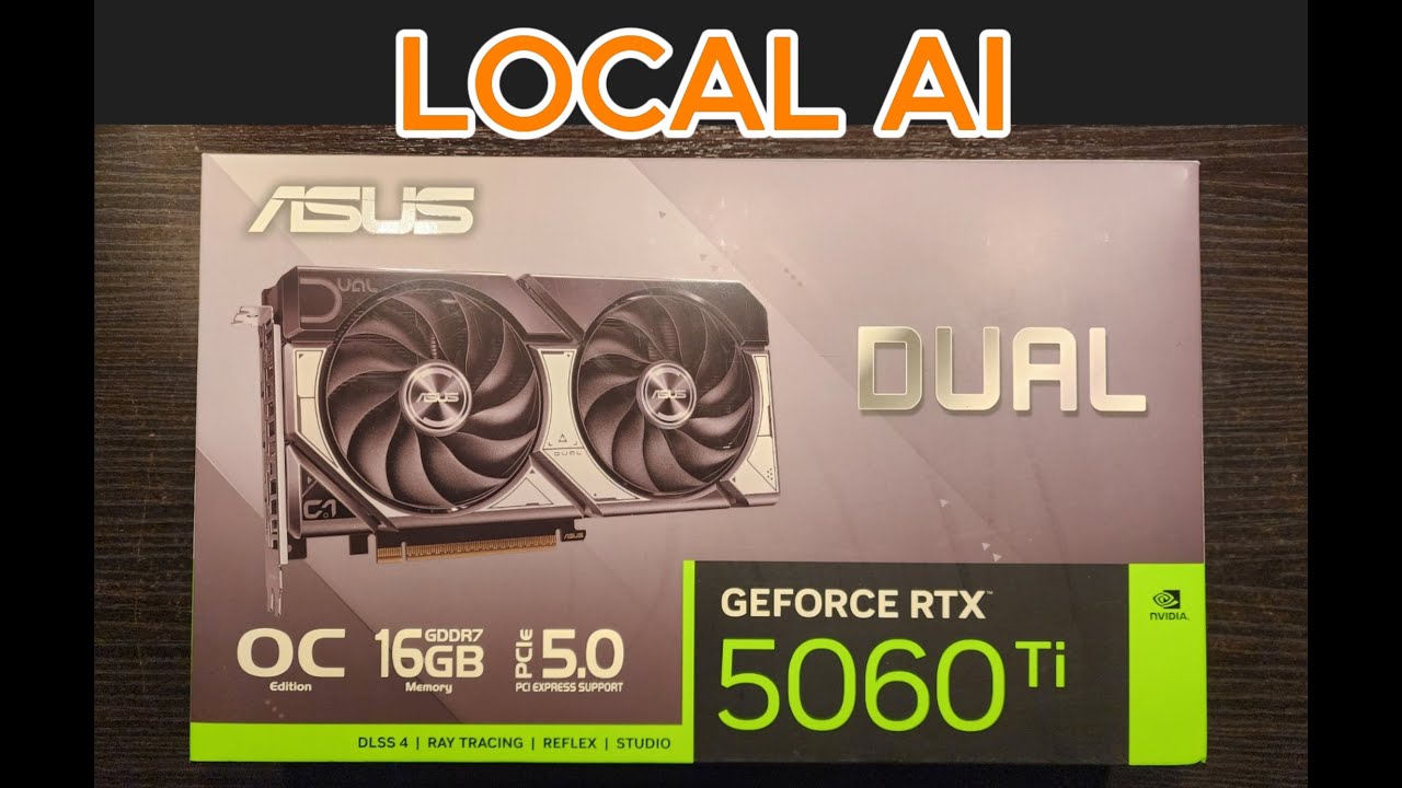 Графический процессор NVIDIA RTX 5060 TI 16 ГБ против теста Gemma 3 AI Local LLM 4b и 12b