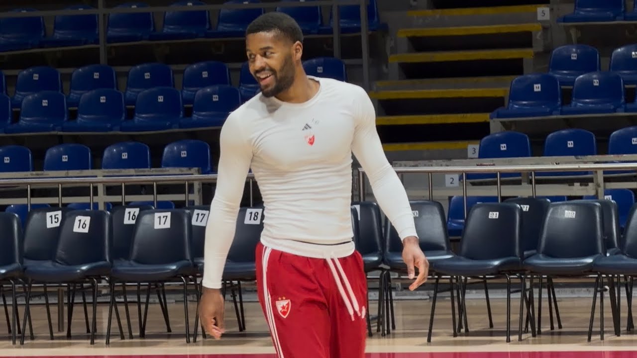 Trening Crvene zvezde pred utakmicu protiv Valensije